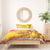 Vanuatu 45 Yia Indipendens Anivesari Bedding Set Tamtam Drum With Boar Tusk - Polynesian Pride