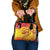 Vanuatu 45 Yia Indipendens Anivesari Shoulder Handbag Tamtam Drum With Boar Tusk - Polynesian Pride