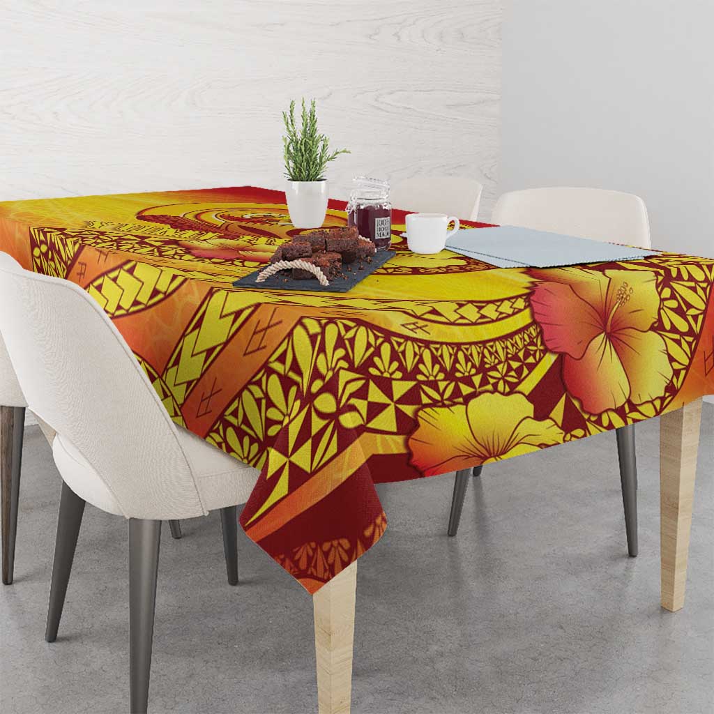 Vanuatu 45 Yia Indipendens Anivesari Tablecloth Tamtam Drum With Boar Tusk - Polynesian Pride
