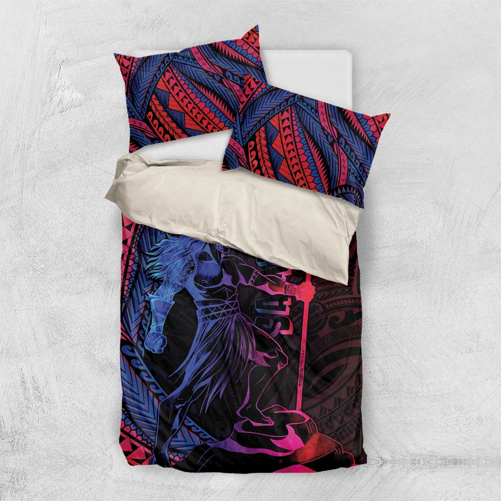 Samoan Pride Bedding Set The Tui Manua - Polynesian Pride