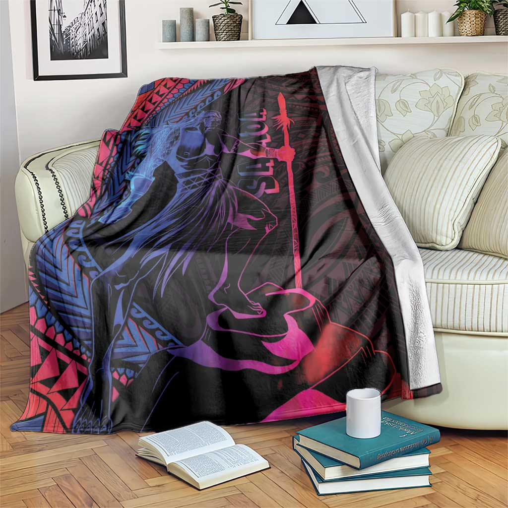 Samoan Pride Blanket The Tui Manua - Polynesian Pride