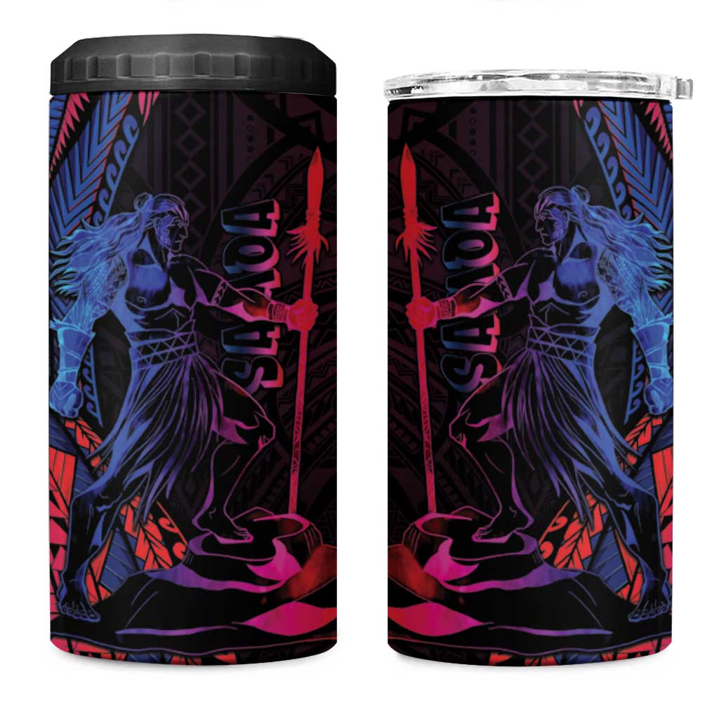 Samoan Pride 4 in 1 Can Cooler Tumbler The Tui Manua - Polynesian Pride