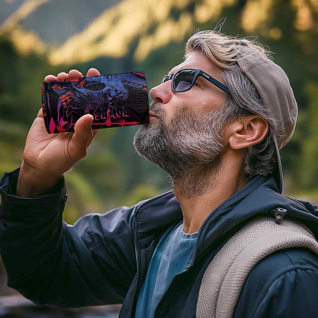 Samoan Pride 4 in 1 Can Cooler Tumbler The Tui Manua - Polynesian Pride