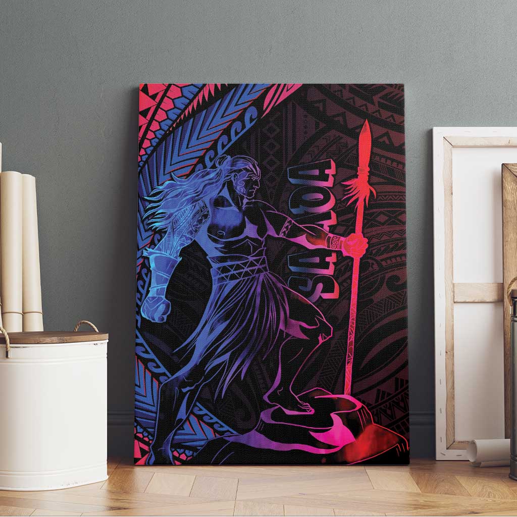 Samoan Pride Canvas Wall Art The Tui Manua - Polynesian Pride