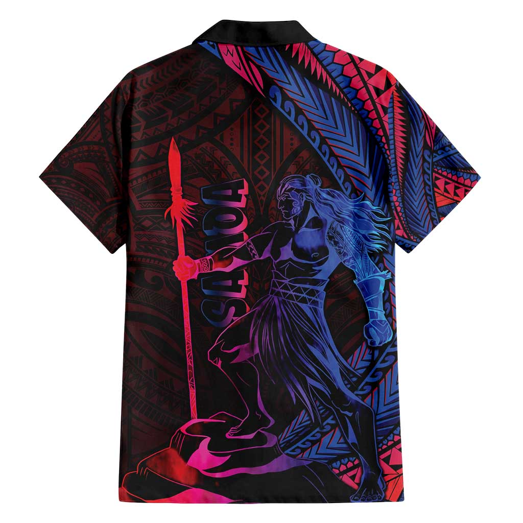 Samoan Pride Family Matching Puletasi and Hawaiian Shirt The Tui Manua - Polynesian Pride