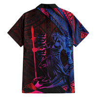 Samoan Pride Family Matching Puletasi and Hawaiian Shirt The Tui Manua - Polynesian Pride