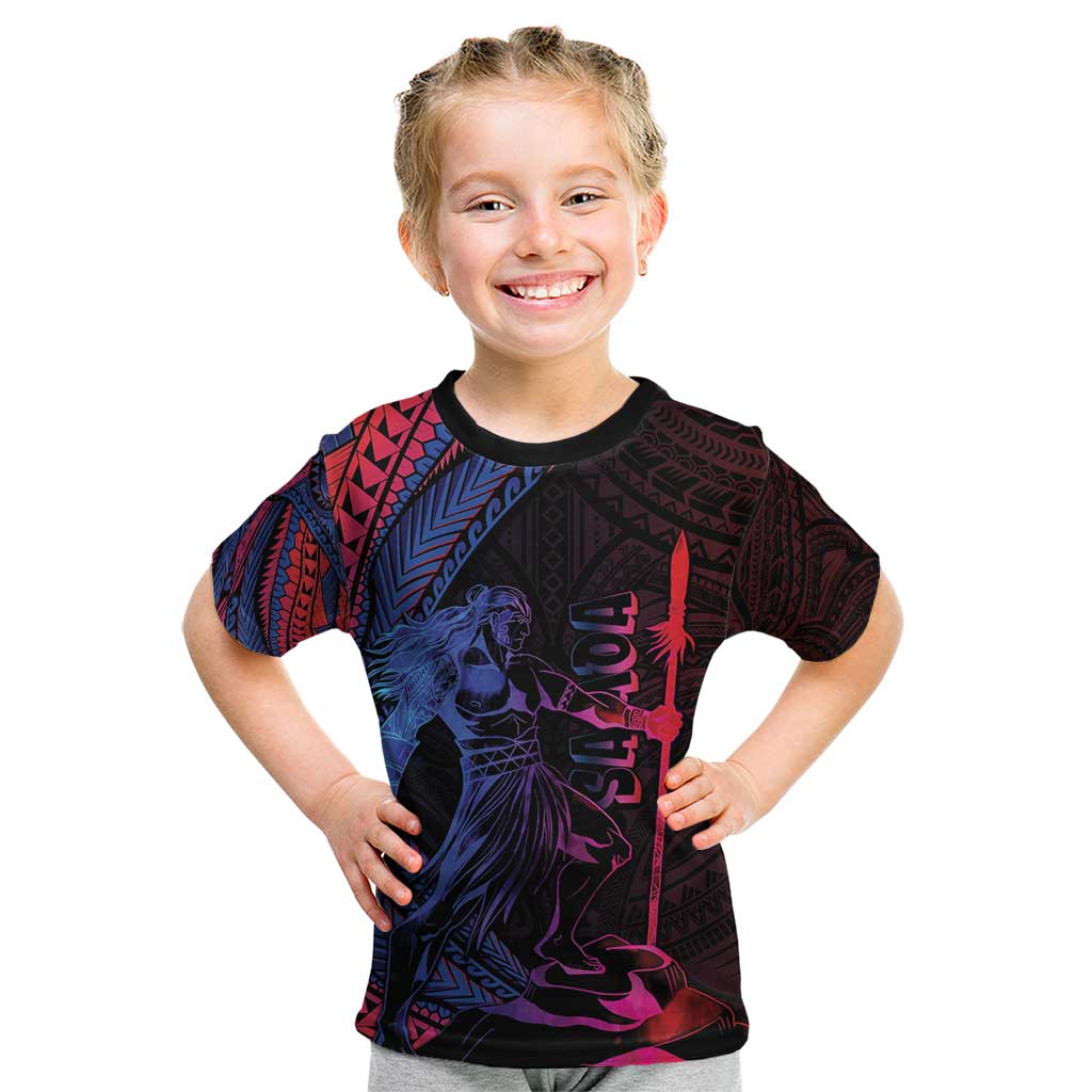Samoan Pride Kid T Shirt The Tui Manua - Polynesian Pride