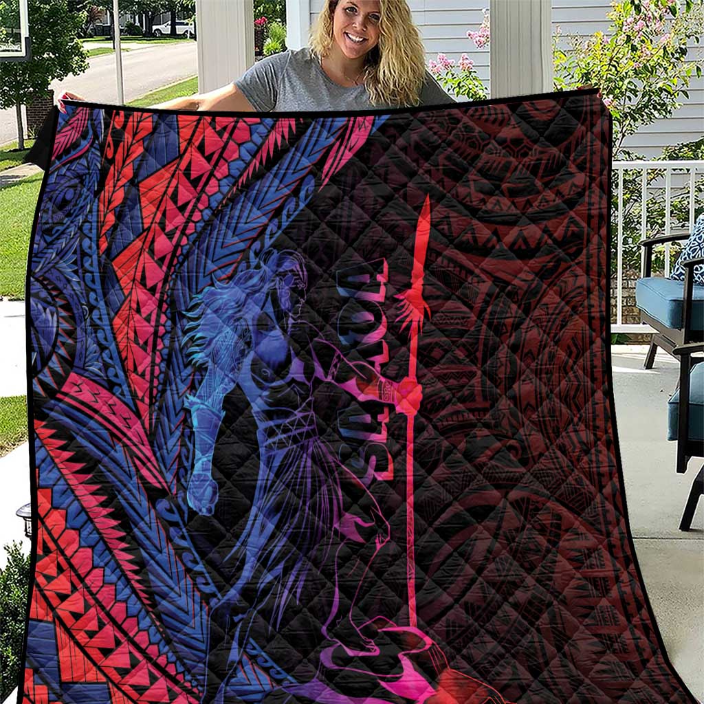 Samoan Pride Quilt The Tui Manua - Polynesian Pride