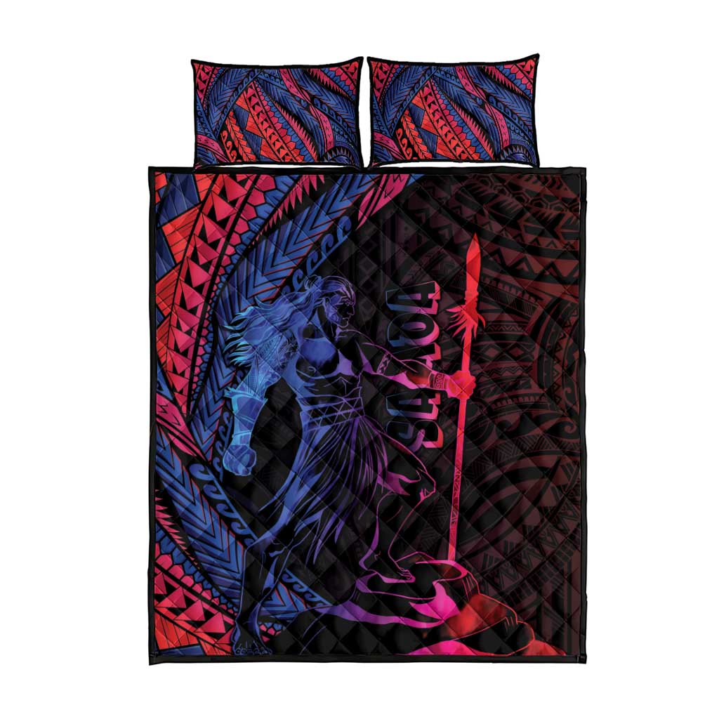 Samoan Pride Quilt Bed Set The Tui Manua - Polynesian Pride