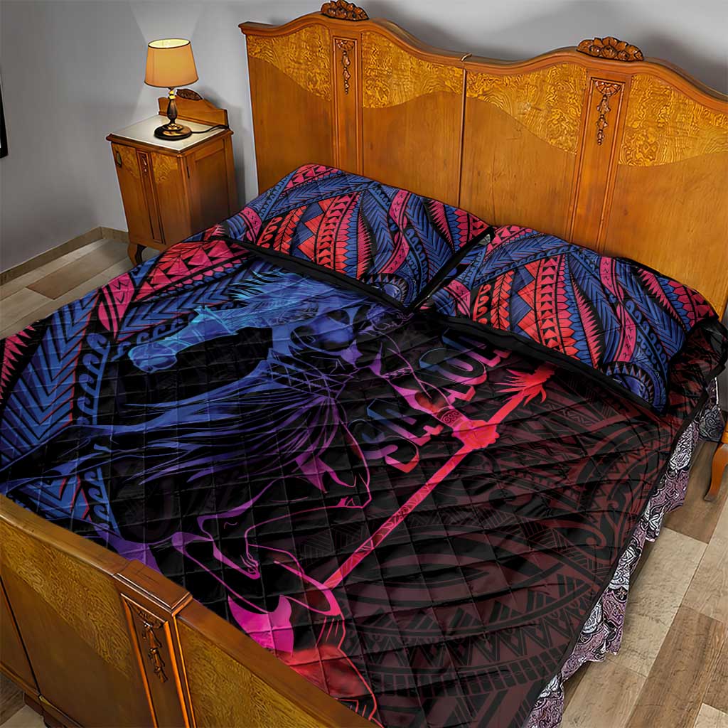 Samoan Pride Quilt Bed Set The Tui Manua - Polynesian Pride