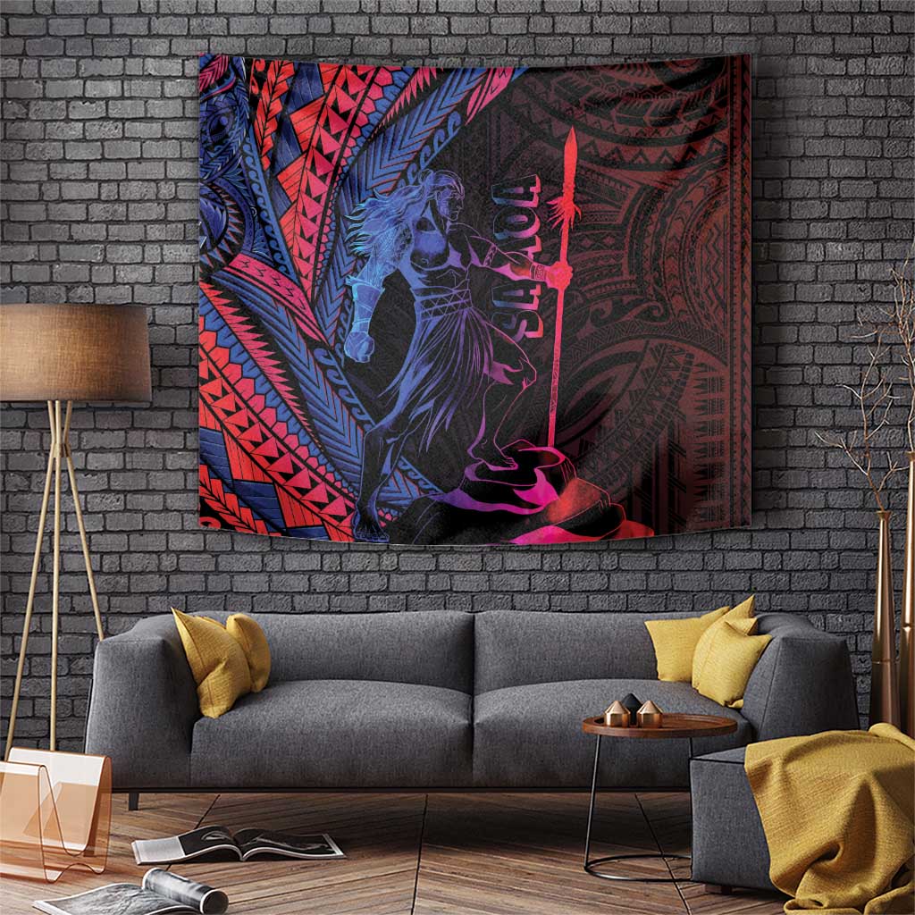 Samoan Pride Tapestry The Tui Manua - Polynesian Pride