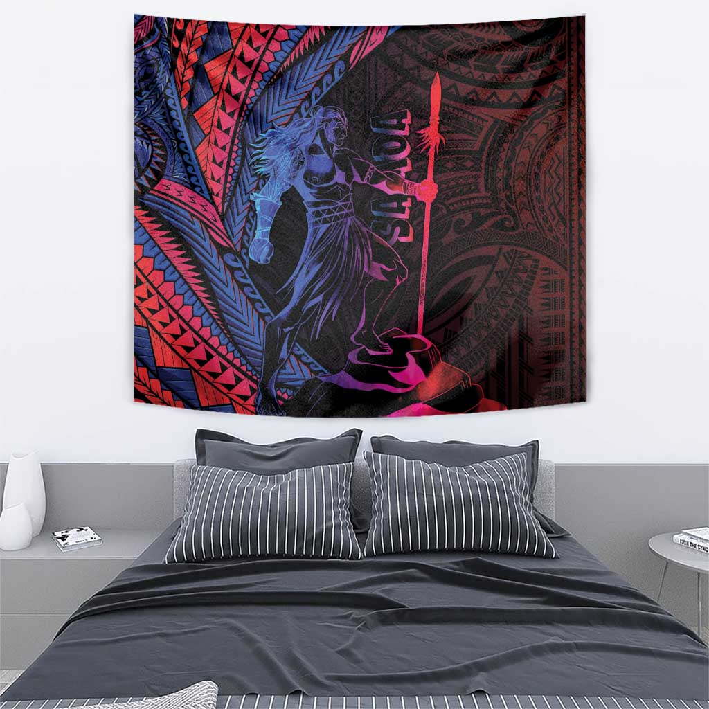 Samoan Pride Tapestry The Tui Manua - Polynesian Pride