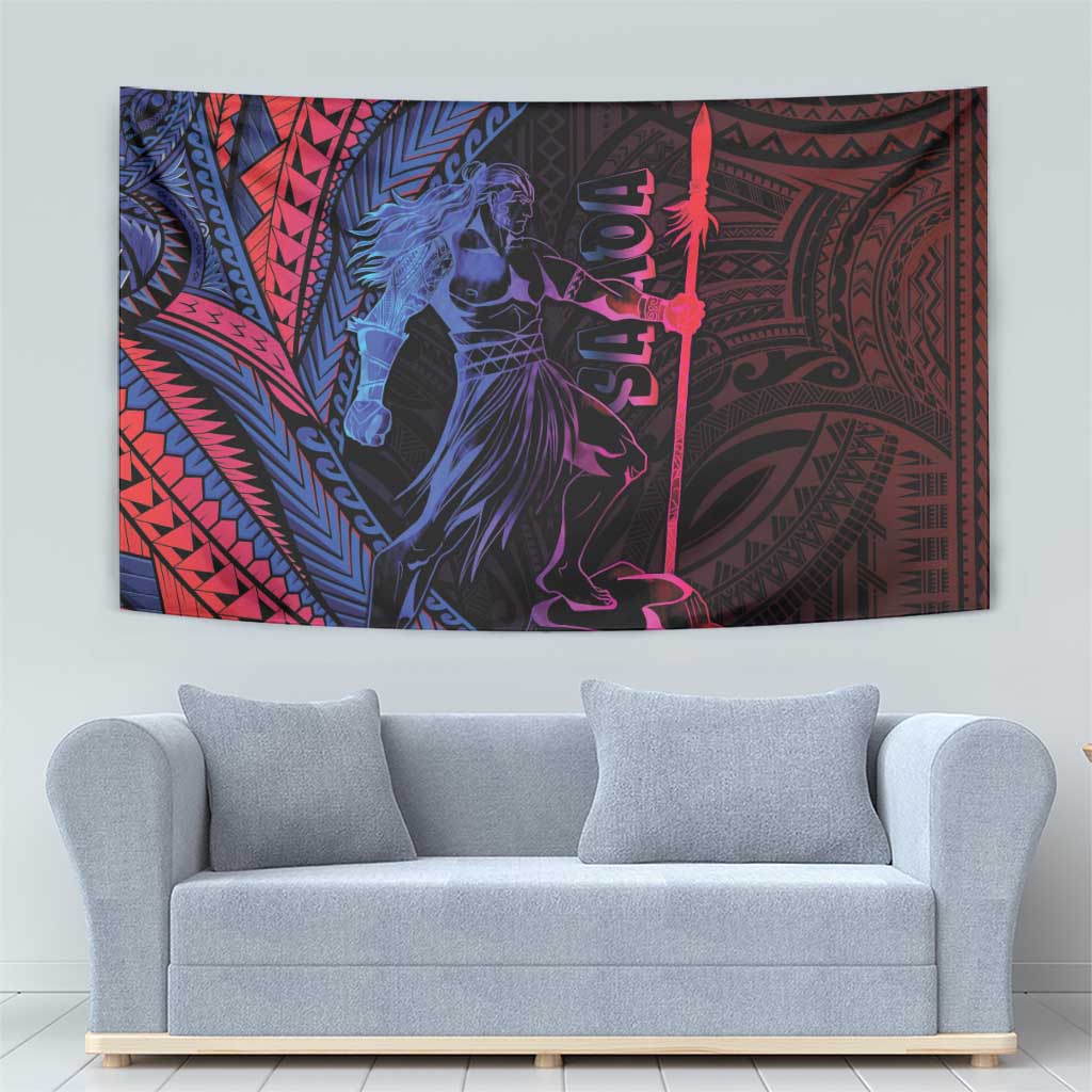 Samoan Pride Tapestry The Tui Manua - Polynesian Pride