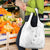 Lotu Tamaiti Samoa Grocery Bag White Sunday Polynesian Tribal Pattern Elegant Style
