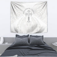 Samoa Christian Tapestry Rooted In Christ Polynesian Cross LT05 - Polynesian Pride
