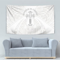 Samoa Christian Tapestry Rooted In Christ Polynesian Cross LT05 - Polynesian Pride