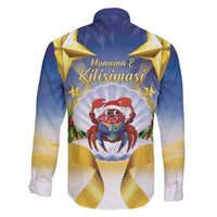 Niue Christmas Family Matching Mermaid Dress and Hawaiian Shirt Seashell Santa Beach Vibes - Polynesian Pride