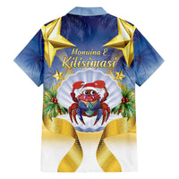 Niue Christmas Hawaiian Shirt Seashell Santa Beach Vibes - Polynesian Pride