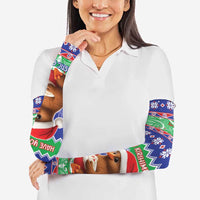 New Zealand Christmas Arm Sleeves Have Yourself A Kiwi-tastic Christmas - Polynesian Pride