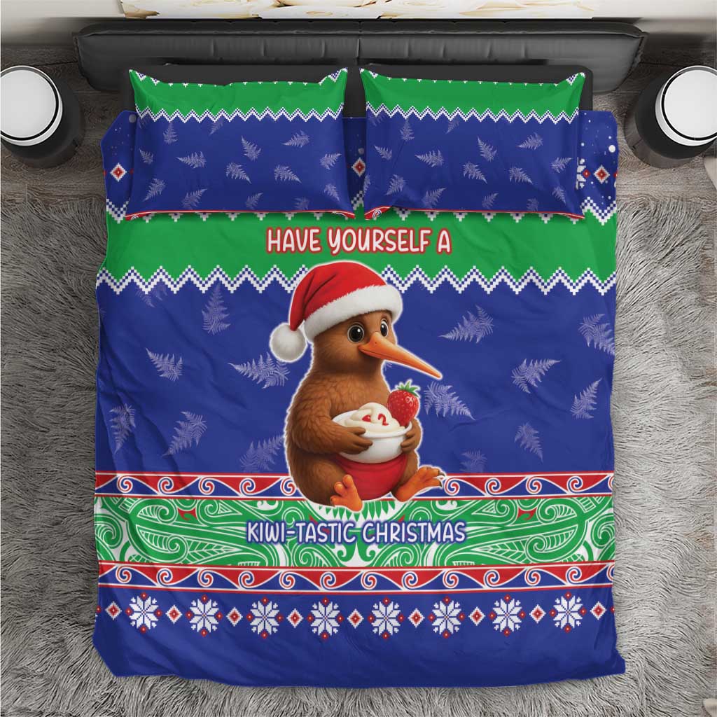 New Zealand Christmas Bedding Set Have Yourself A Kiwi-tastic Christmas - Polynesian Pride