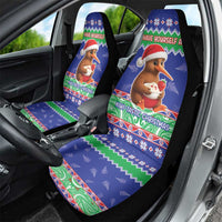 New Zealand Christmas Car Seat Cover Have Yourself A Kiwi-tastic Christmas - Polynesian Pride
