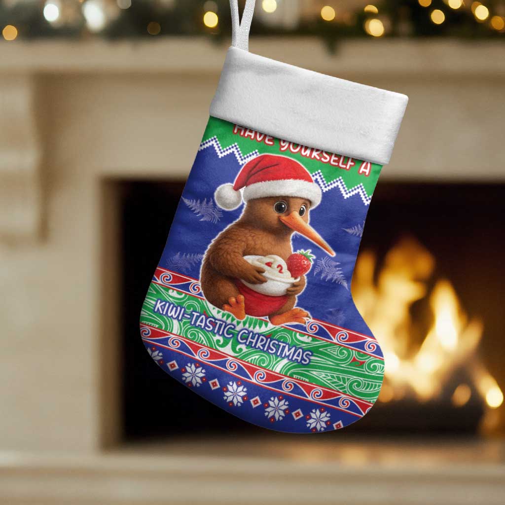 New Zealand Christmas Stocking Have Yourself A Kiwi-tastic Christmas - Polynesian Pride