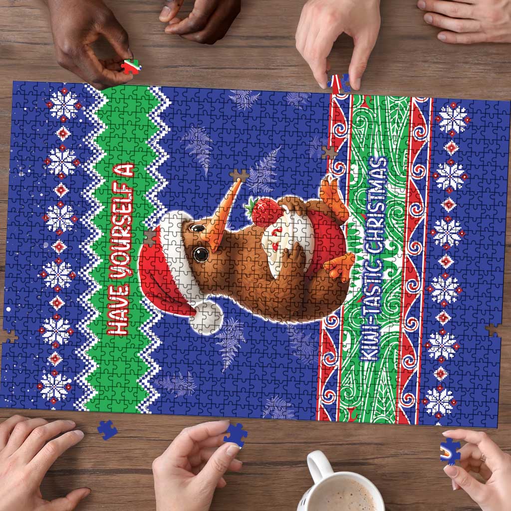 New Zealand Christmas Puzzle Have Yourself A Kiwi-tastic Christmas - Polynesian Pride