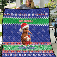 New Zealand Christmas Quilt Have Yourself A Kiwi-tastic Christmas - Polynesian Pride