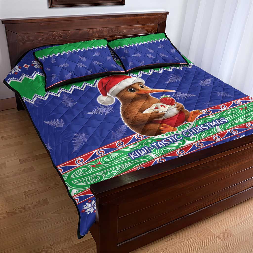 New Zealand Christmas Quilt Bed Set Have Yourself A Kiwi-tastic Christmas - Polynesian Pride