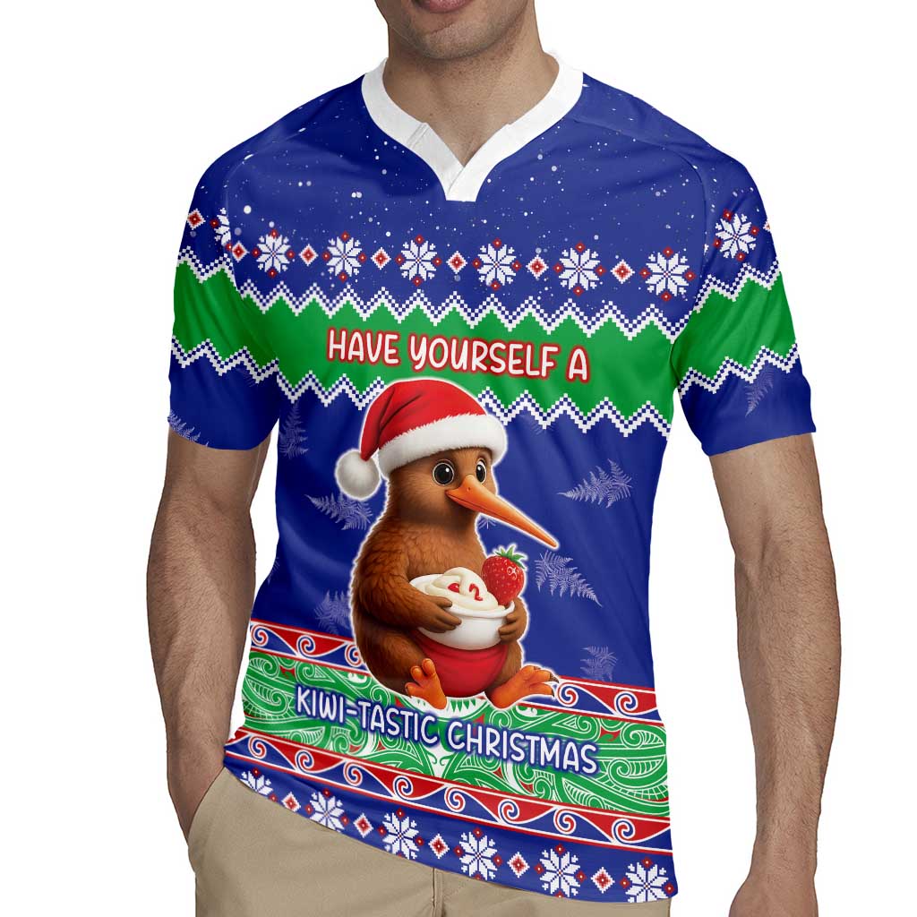 New Zealand Christmas Rugby Jersey Have Yourself A Kiwi-tastic Christmas - Polynesian Pride