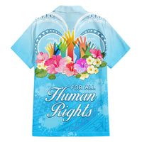 Universal Human Rights Month Family Matching Tank Maxi Dress and Hawaiian Shirt Polynesian Style LT05 - Polynesian Pride