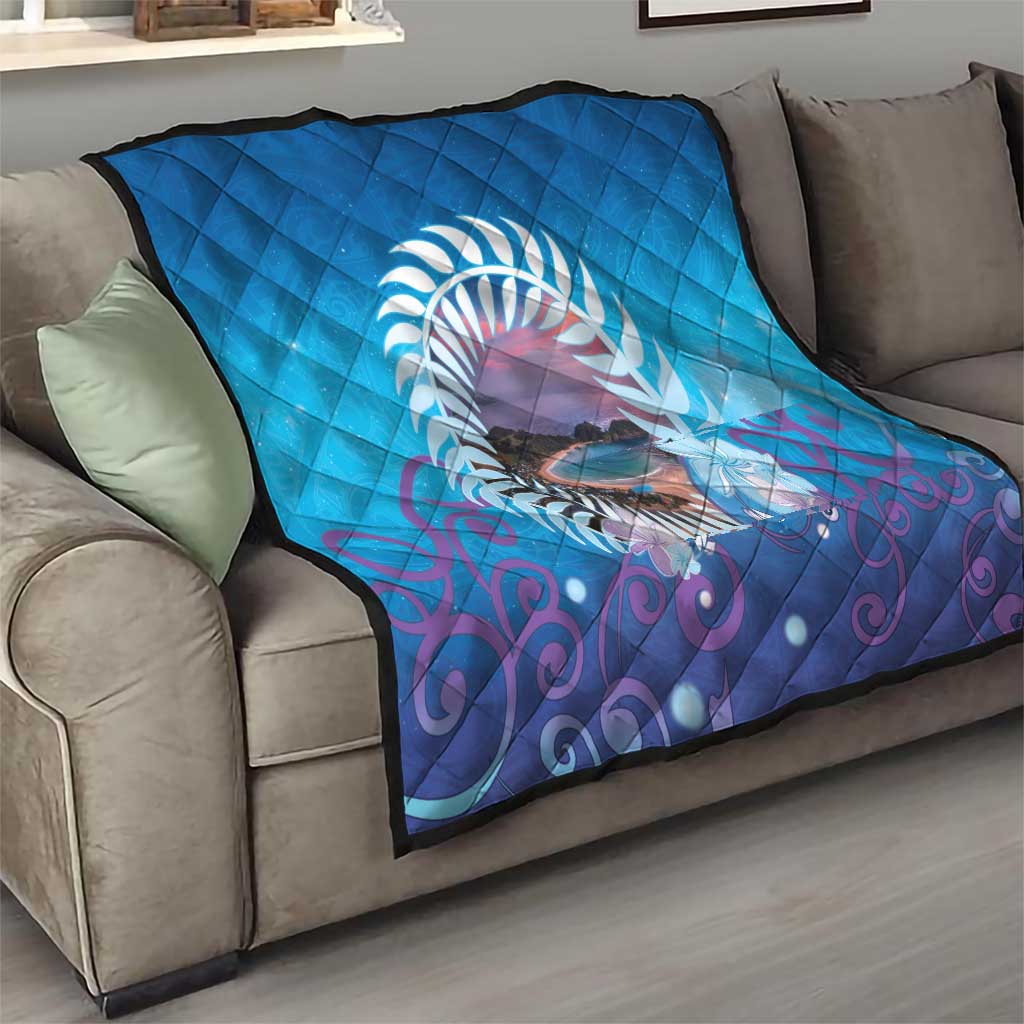 New Zealand Matapouri Beach Landscape Quilt LT05 - Polynesian Pride