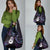New Zealand Aotearoa Grocery Bag Maori Manaia Paua Shell Glitter Purple