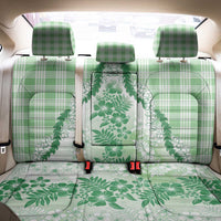 Aloha Hawaii Palaka Back Car Seat Cover Green Plumeria Lei LT05 - Polynesian Pride
