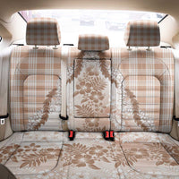 Aloha Hawaii Palaka Back Car Seat Cover Beige Plumeria Lei - Polynesian Pride