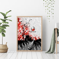 Kei Wareware Tatou New Zealand ANZAC Day Canvas Wall Art Lest We Forget LT05 - Polynesian Pride