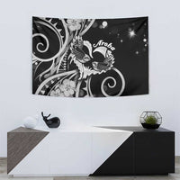 New Zealand Valentine Tapestry Aroha Gray Piwakawaka LT05 - Polynesian Pride