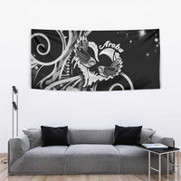 New Zealand Valentine Tapestry Aroha Gray Piwakawaka LT05 - Polynesian Pride