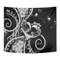 New Zealand Valentine Tapestry Aroha Gray Piwakawaka LT05 - Polynesian Pride