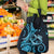 New Zealand Valentine Grocery Bag Aroha Cyan Piwakawaka