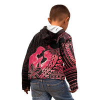 Alofa Samoa Valentine Red Kid Hoodie Love Is The Greatest Thing LT05 - Polynesian Pride