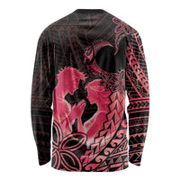 Alofa Samoa Valentine Red Long Sleeve Shirt Love Is The Greatest Thing