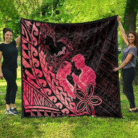 Alofa Samoa Valentine Red Quilt Love Is The Greatest Thing LT05 - Polynesian Pride