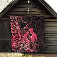 Alofa Samoa Valentine Red Quilt Love Is The Greatest Thing LT05 - Polynesian Pride