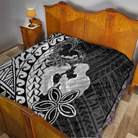 Alofa Samoa Valentine Black Quilt Love Is The Greatest Thing LT05 - Polynesian Pride