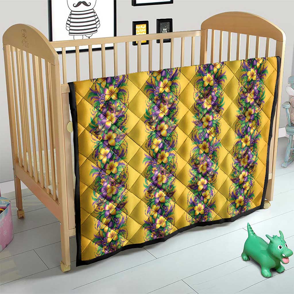 Aloha Hawaii Mardi Gras Quilt Gold Style