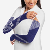 Tonga Queen Salote College Arm Sleeves 100 Years Anniversary Navy Color LT05 - Polynesian Pride