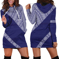 Tonga Queen Salote College Hoodie Dress 100 Years Anniversary Navy Color LT05 - Polynesian Pride