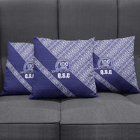 Tonga Queen Salote College Pillow Cover 100 Years Anniversary Navy Color