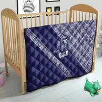 Tonga Queen Salote College Quilt 100 Years Anniversary Navy Color